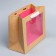 Craftsman package with a plastic window "New Year's balls", 24 x 20 x 11cm, New Year