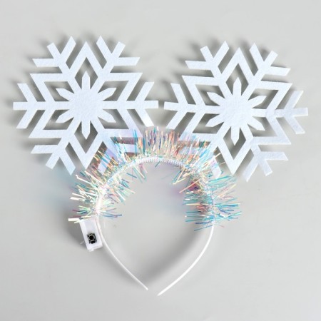 Carnival rim "snowflakes", light, species mix