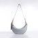 Women's bag of artificial leather Nazamok, 28x15 cm, gray color