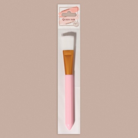 Brush for masks "Tenderness", 15.5 (+/- 1) cm, pink color-5
