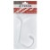 Hook furniture tundra TKD033, two -rod, white