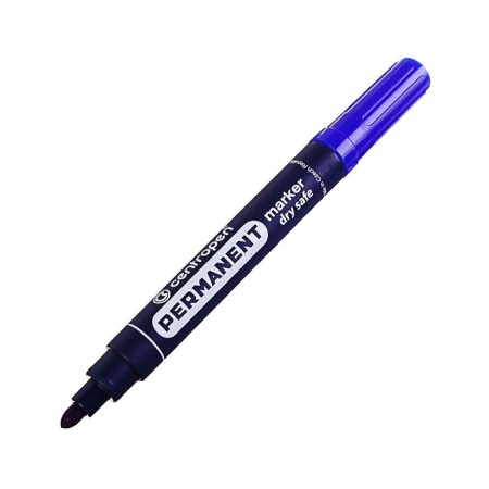Permanent marker 2.5 mm centropen 8510, blue color (persistent to drying)-1