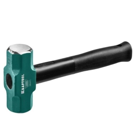 Sledgehammer Kraftool 2009-2, professional., An elongated steel rubberized handle, 2 kg-1