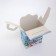 New Year. New Year's Christmas Gift Box 21.9 (29) x 17 x 9 cm.