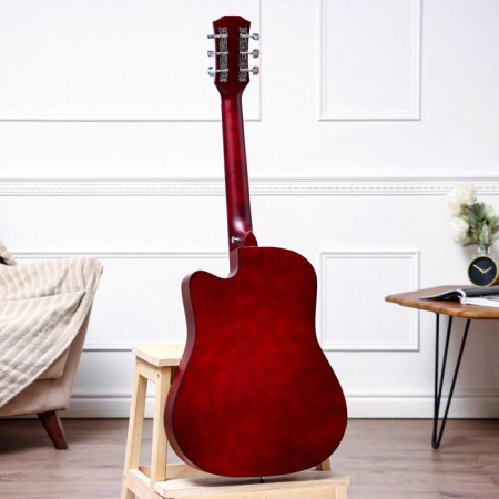 Acoustic guitar Music Life SD-H38Q, brown-4