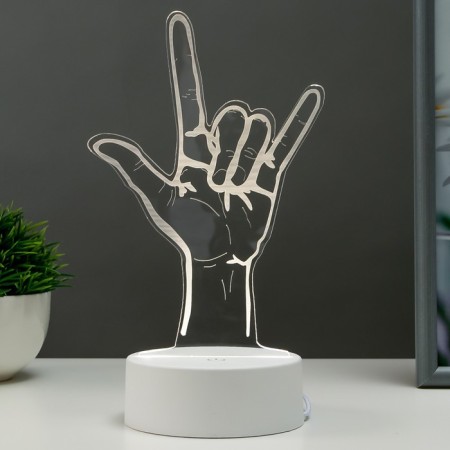 Touch-touch “rock and roll” LED 3 colors from USB