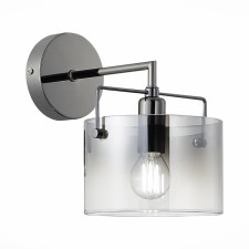 Wall lamp EVOLUCE. Sle155601-01. Nosta. 1x40 W, E14, 15x21 cm, color chromium