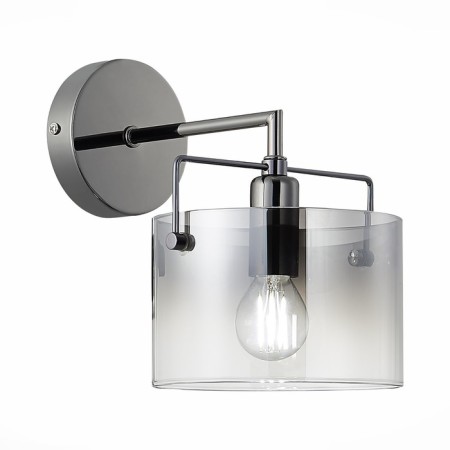 Wall lamp EVOLUCE. Sle155601-01. Nosta. 1x40 W, E14, 15x21 cm, color chromium