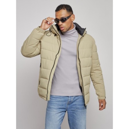 Sports male winter, size 58, light green color-8