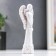 Polystone souvenir "Snowty Faceless Angel with Heart" MIX 10.5x2.5x4.6 cm