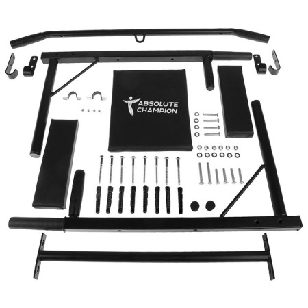 Horizontal bar the Brusya Onlytop "Progress" 3 in 1, collapsible, black color-9