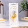 Candle for cake the number "Oval" "3", 5.5 cm, gold-serebly