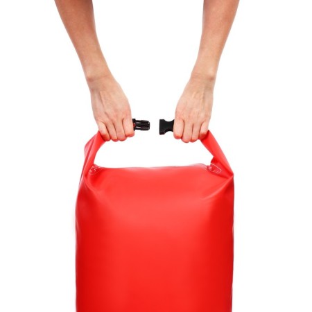 Yugana Germushka, PVC, waterproof 40 liters, one belt, red-11