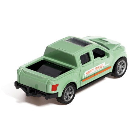 Metal machine "Autotur", with a trailer, color mix-7