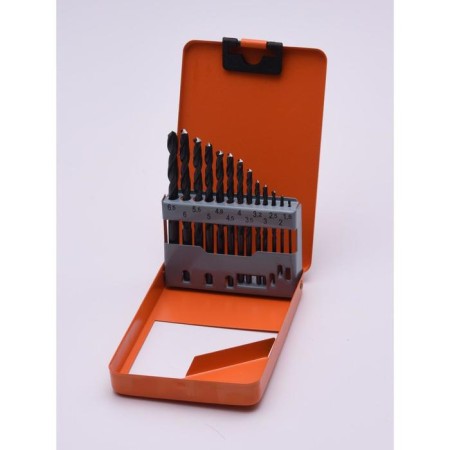 Set of drill Harden 610291, on metal, HSS, 13 pcs., 1.5-6.5 mm