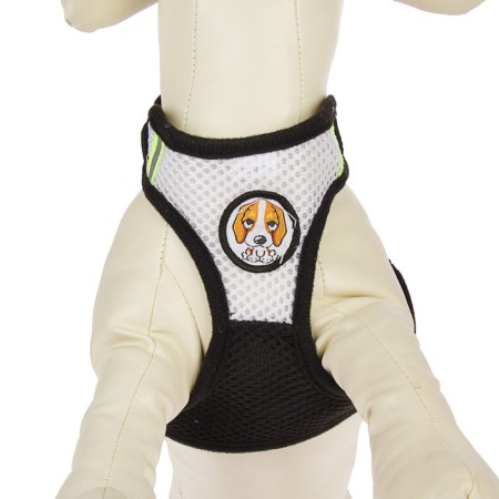 The train is adjustable breathing, reflective, size l, (OG 44-64 cm, Osh 40-60 cm), black-2