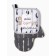 Kitchen “devices”, mittens-output 20x28cm, severity 17x17cm, 35% x/l, 65% p/e