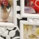 Photo frame plastic in 3 photos 10x15 cm, 10x10 cm "Certificates" white 40x37.5 cm