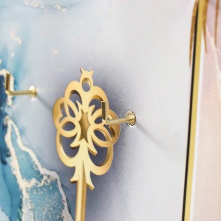 Open "key" 5 hooks, 23x32 cm-2