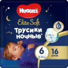 Night Panties Night Huggies Elite Soft (15-25kg) 16pcs.