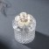 Casket Glass "Flower Fifth Flower" 6x6x8.5 cm