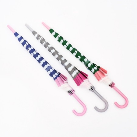 Semi -automatic "peas", 8 knitting wires, r = 47/54 cm, d = 108 cm, color mix-3