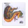Paper Nev Line Fresco "Fun Snake" 2 layers, 33x33, 20 pcs.