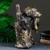 Standing for a bottle "Hunting" Bronze, 45x25x35cm