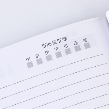 Diary in the thin cover "Blave", A5 80 sheets-3