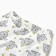 Kit for children (blouse, pants) comb, white/heart, height 68 cm