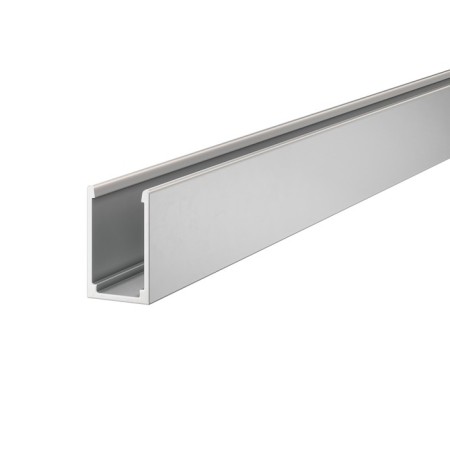 Aluminum profile for flexible neon Led Strip 20071, 100x0.8x1.4 cm, silver color-1