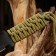 Throwing knife "Forest" 18cm, blade 89mm/1.8mm, green