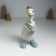 Polystone souvenir "Goose in a long cap and cape" 9x13x28 cm