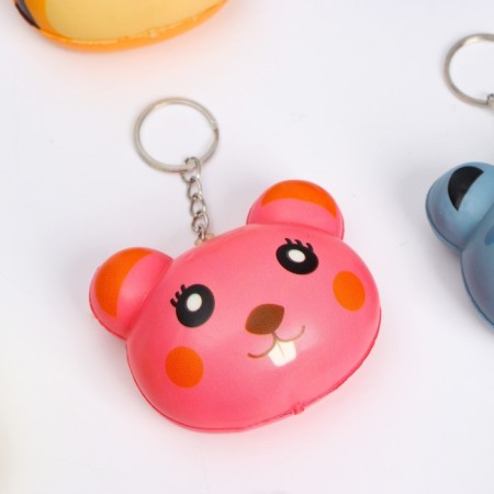 Square “Animals” on a key fabric, species mix-1