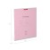 Notebook of 12 sheets in the slanting line of Erichkrause "Classic", covered cardboard, unit offset, whiteness 100%, pink