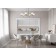 Suspension lamp Maytoni Mod411PL-06G, 6HE14, 60W, 96x96x154 cm, color gold