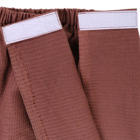Kilt for the sauna husband (65x150), ts. chocolate, waffe 40g/m, hl100%-1