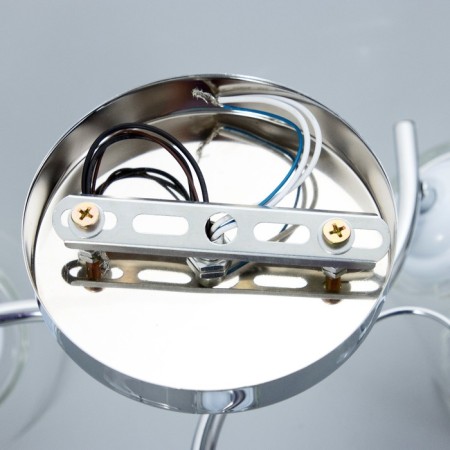 Aisha chandelier 3he27 40W chrome 50x50x27 cm Bayerlux-7