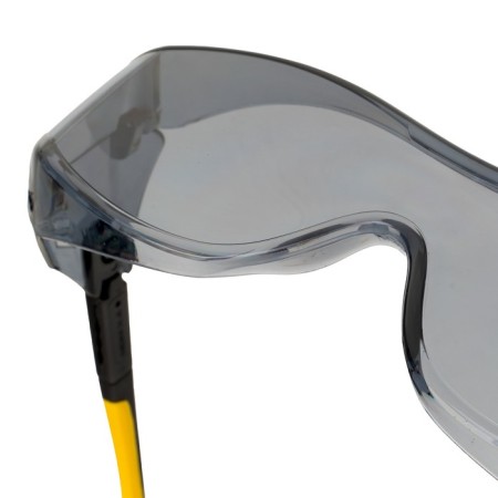 Protective glasses Denzel 89203, polycarbonate, open type, enlarged smoky lens-3