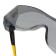 Protective glasses Denzel 89203, polycarbonate, open type, enlarged smoky lens