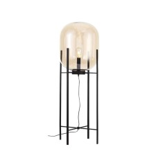 The floor lamp ST LUCE. SL1050.525.01. Burasca. 1x40 W, E27, 47x47x130 cm, black color