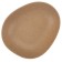 Deep plate Kutahya Porselen Galaxy, 25 cm, beige color
