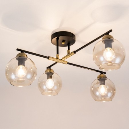 Ceiling chandelier "Henri" E14 4x60 watts-7
