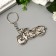 Metal keychain "Motorcycle" 2.8x4.1x1.1 cm