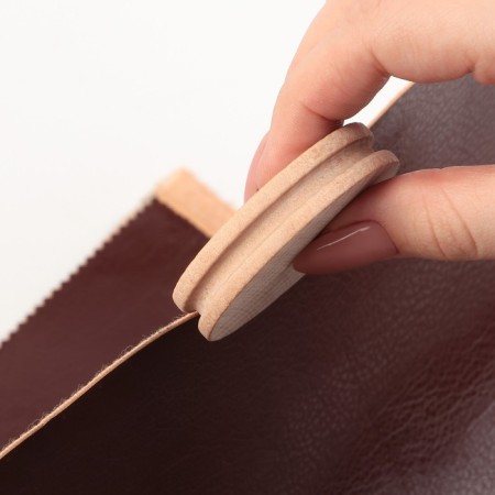 A set of tools for polishing the skin cut, 3 pcs, beige color-6
