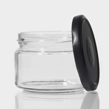 A set of glass jars with a conservation lid, TO-82 mm, for candles, 0.25 l, 6 pcs-3