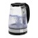 Electric kettle Goodhelper KPG-1800, plastic, glass flask, 1.8 l, 1500 watts, gray-black 1067812