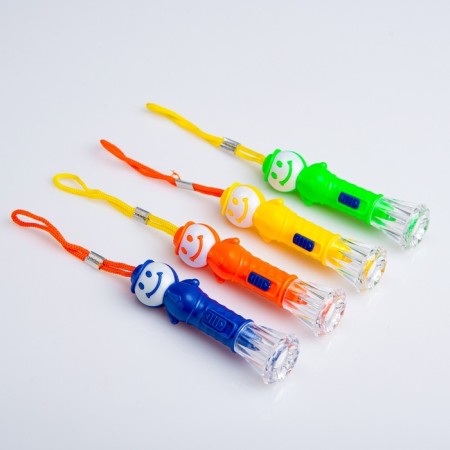 Manual lantern "man", 1 led, 2.2 x 8.2 cm, mix-1