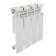 Aluminum radiator STI, 350 x 80 mm, 4 sections