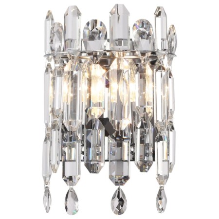 Wall lamp Legacy 2xe14 40w, size 20x12x30 cm, color chromium-1